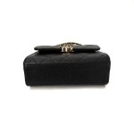 Chanel 23P Top Handle Kelly Clutch with Chain